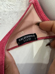 spring edit | small pink calzedonia leopard print bikini top
