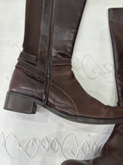 2016 edit | ⭐️UK5 brown buckle knee boots