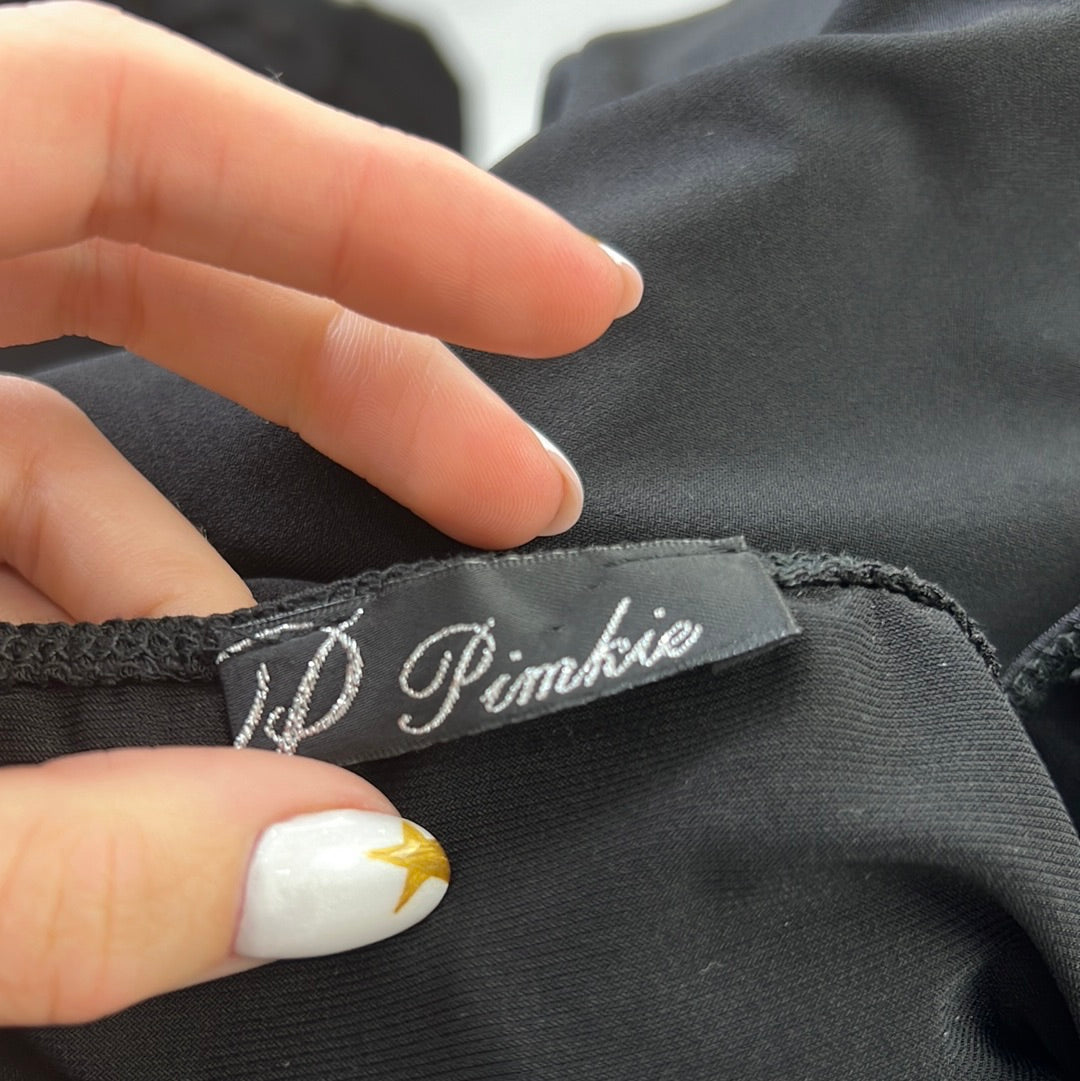 PROM SEASON DROP | small black pimkie halterneck top