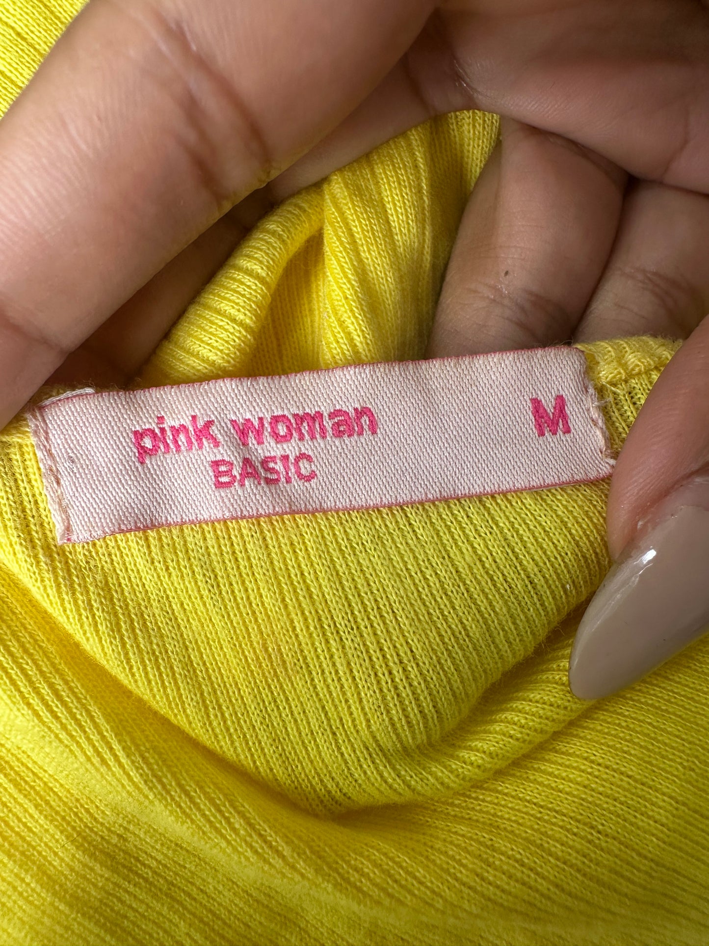 BEST PICKS | small yellow ribbed vest top