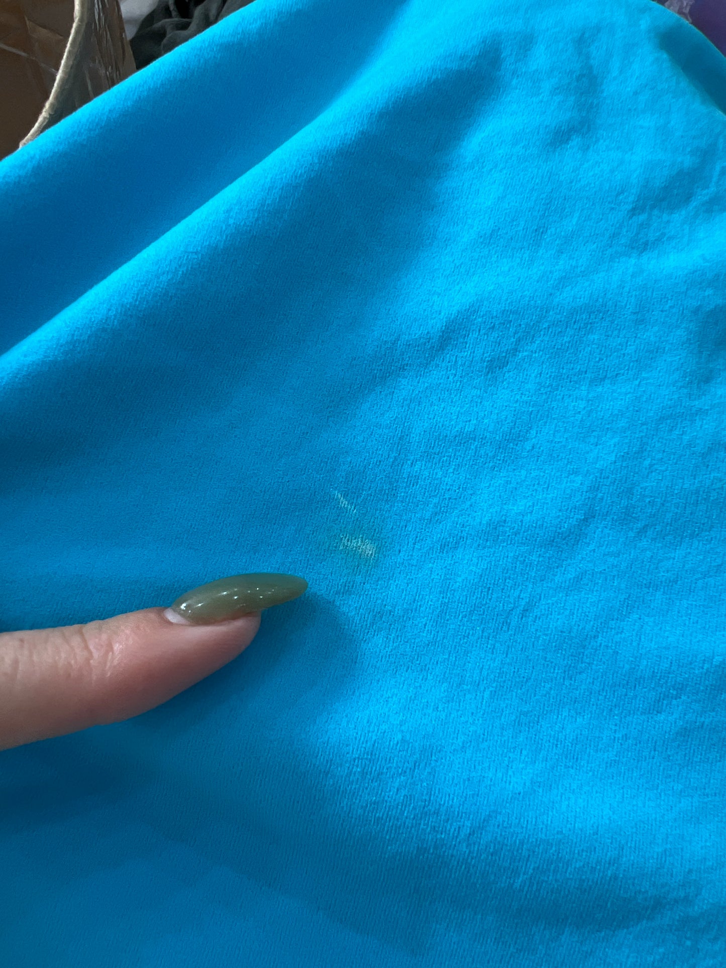 GIRLBAND DROP | small blue wrap skirt