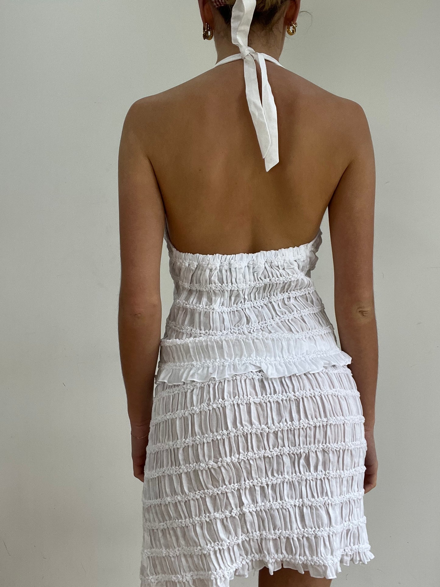 #372 SAMPLE SALE | medium white madison top