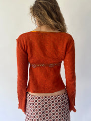 SATC drop | taille: S · couleur: orange · article: haut