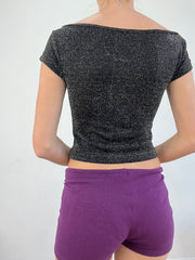 BEST PICKS | small black short sleeve glitter table