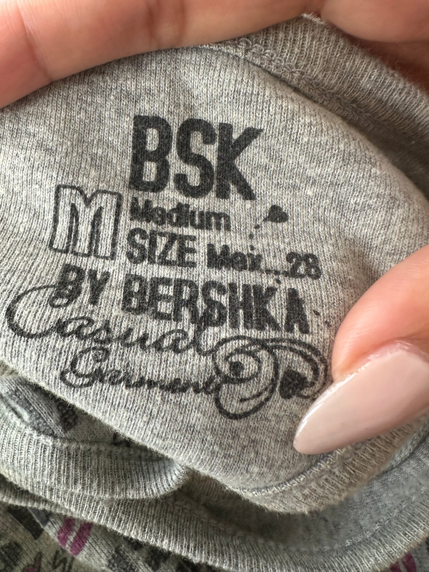 summermaxxing drop | medium grey old bershka tank top