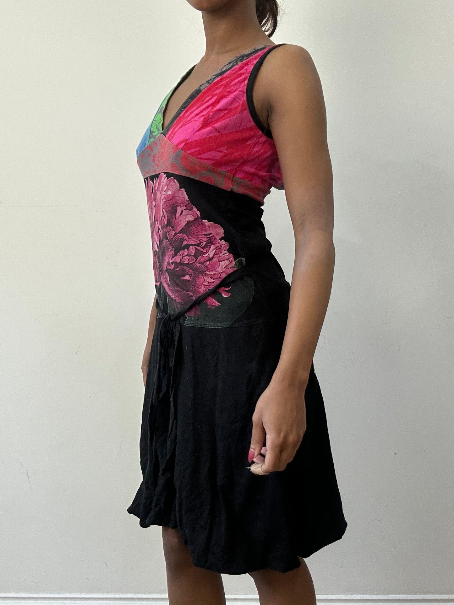 BEST PICKS | small black desigual patterned mini dress