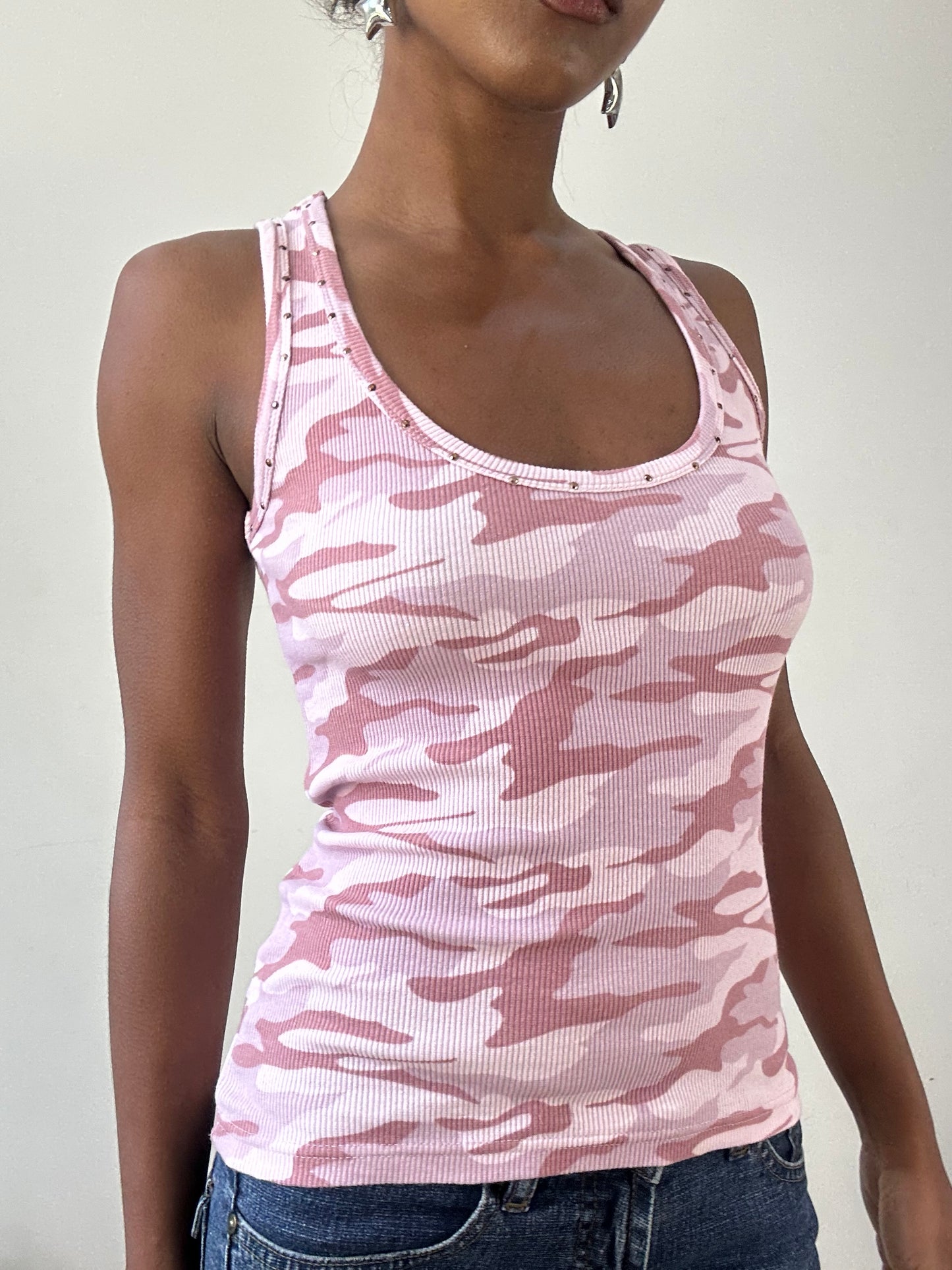 BEST PICKS | extra small pink camo tank top