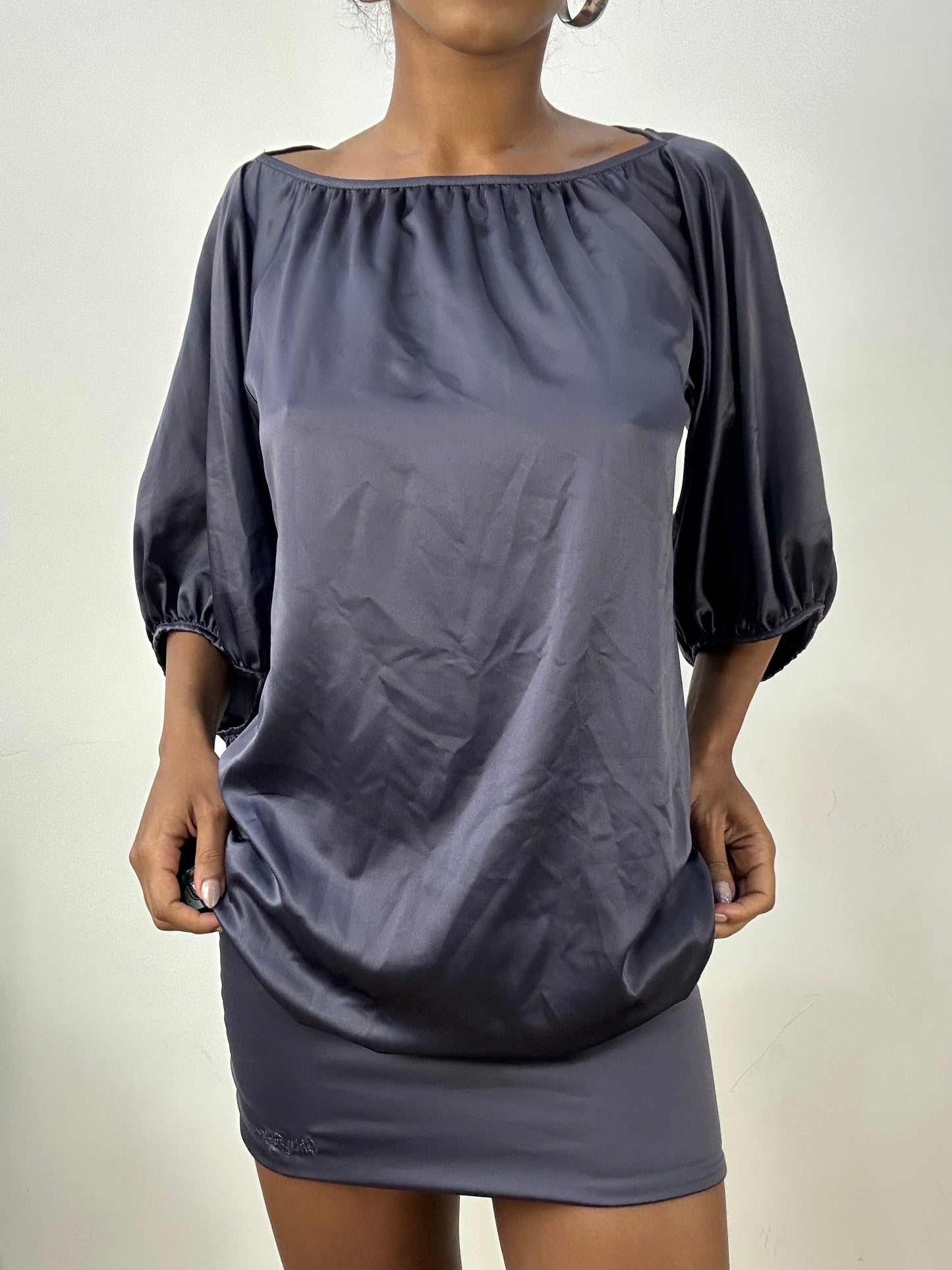 vintage edit: halloween | small purple miss sixty batwing mini dress