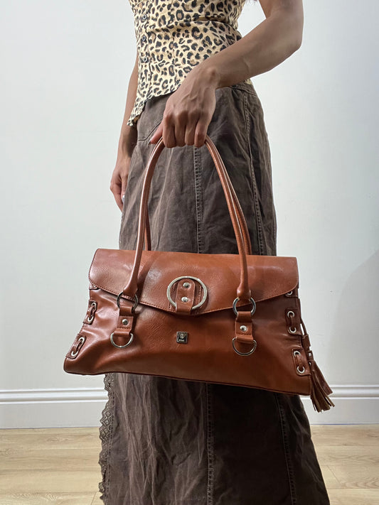 BEST PICKS | brown faux leather shoulder bag