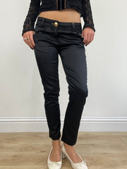 💻 DATE NIGHT | small black killah satin style trousers