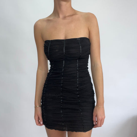 שמלה ⁨sofia⁩ – שחור – מידה ⁨xs⁩ – ⁨#42 sample sale⁩