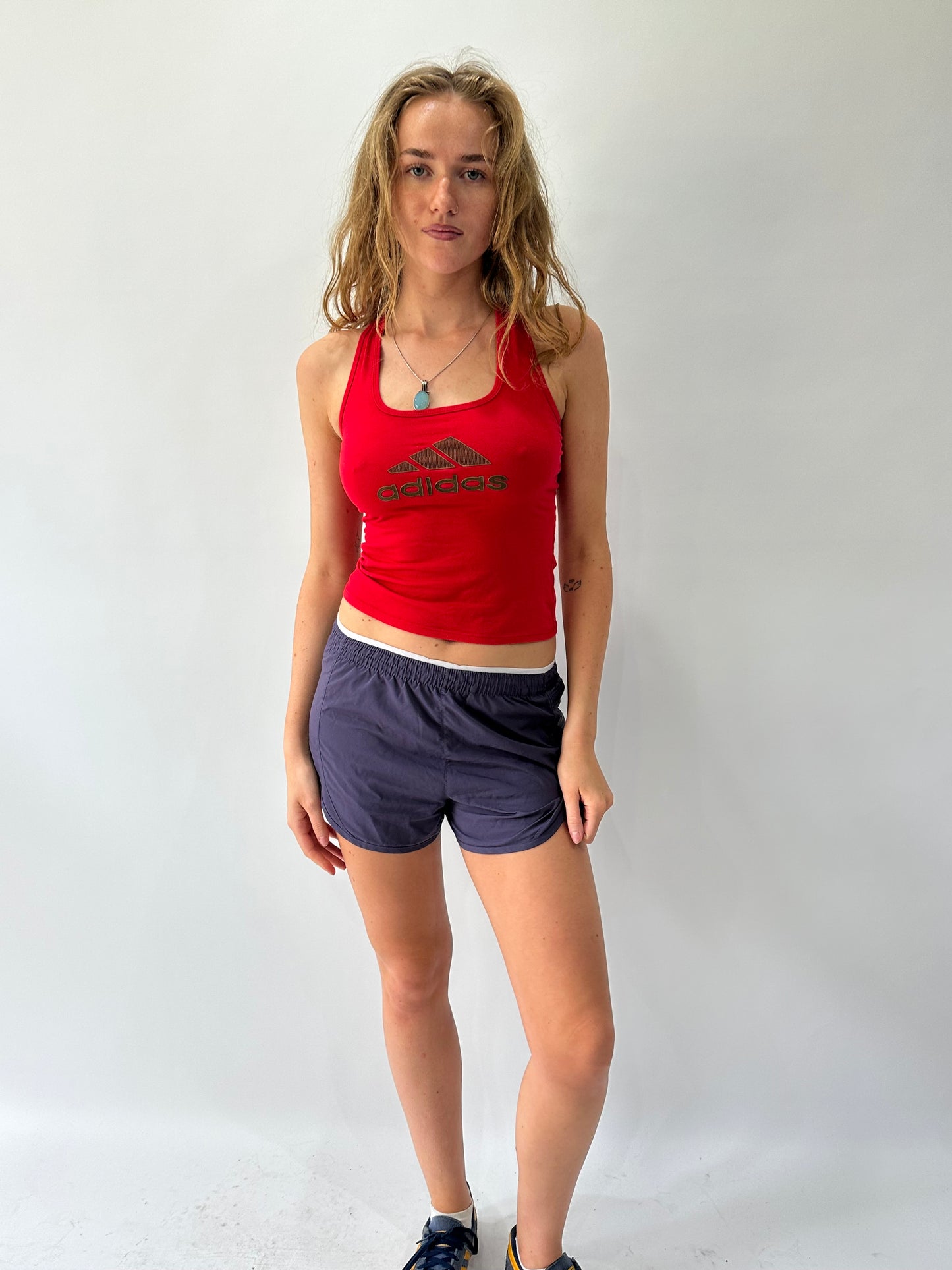 athleisure edit | small purple nike shorts