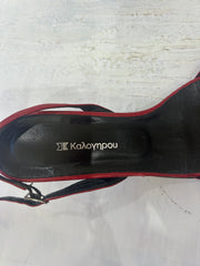 SATC drop | couleur: rouge · article: chaussures à talons · détails: UK 6