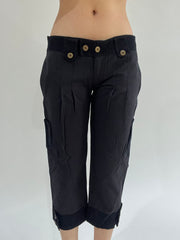 ‼️ | black pocket detail style shorts