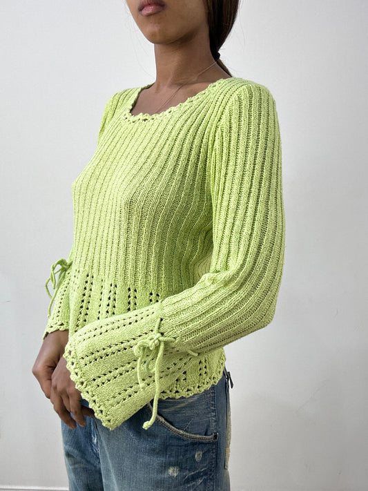 BEST PICKS | small green knit jumper top