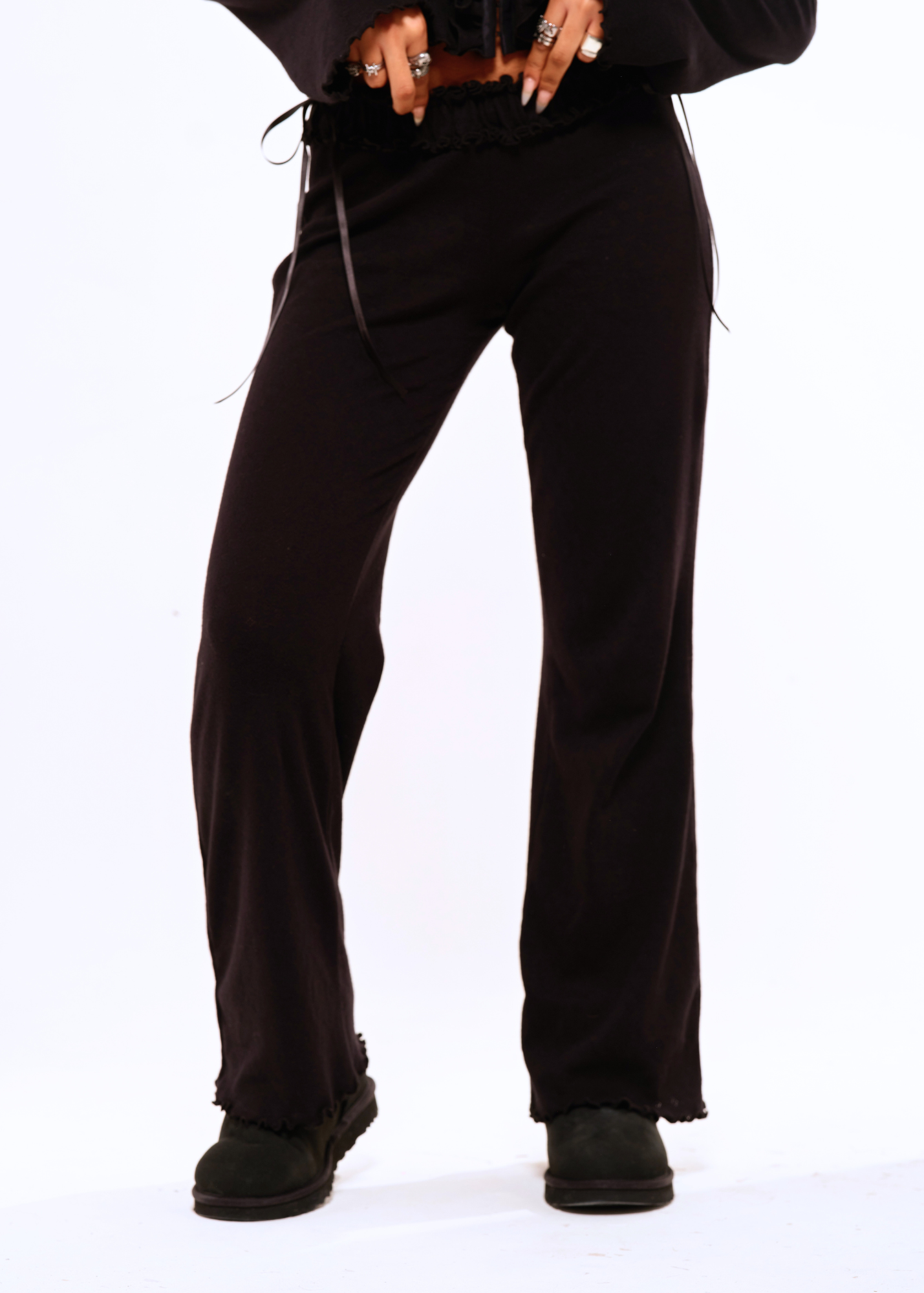 the matilda trousers in black