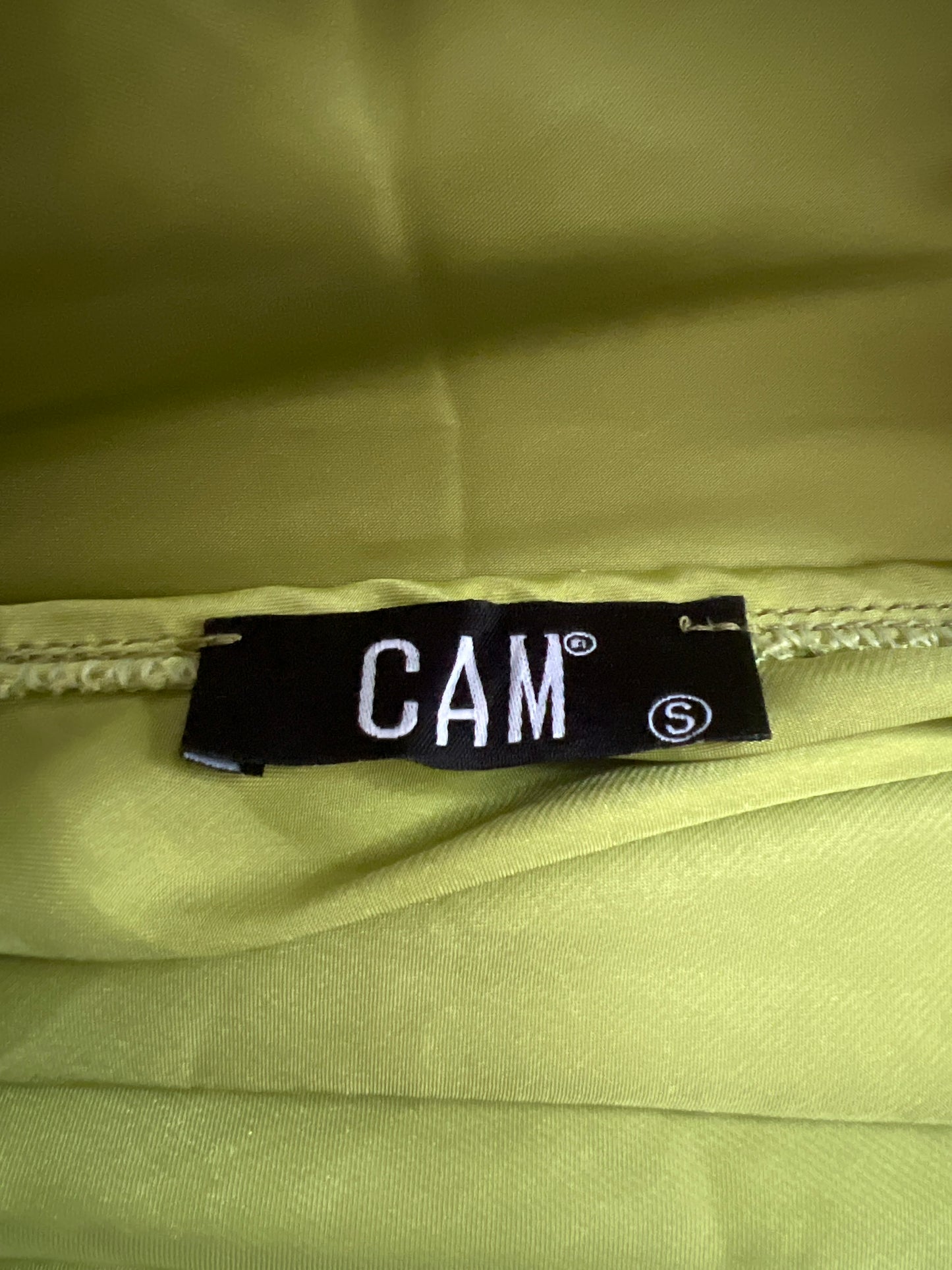 gilmore girls | medium lime green tie strap camisole top