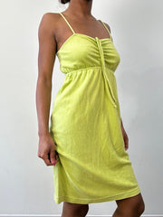 BEST PICKS | small light green towelling mini dress