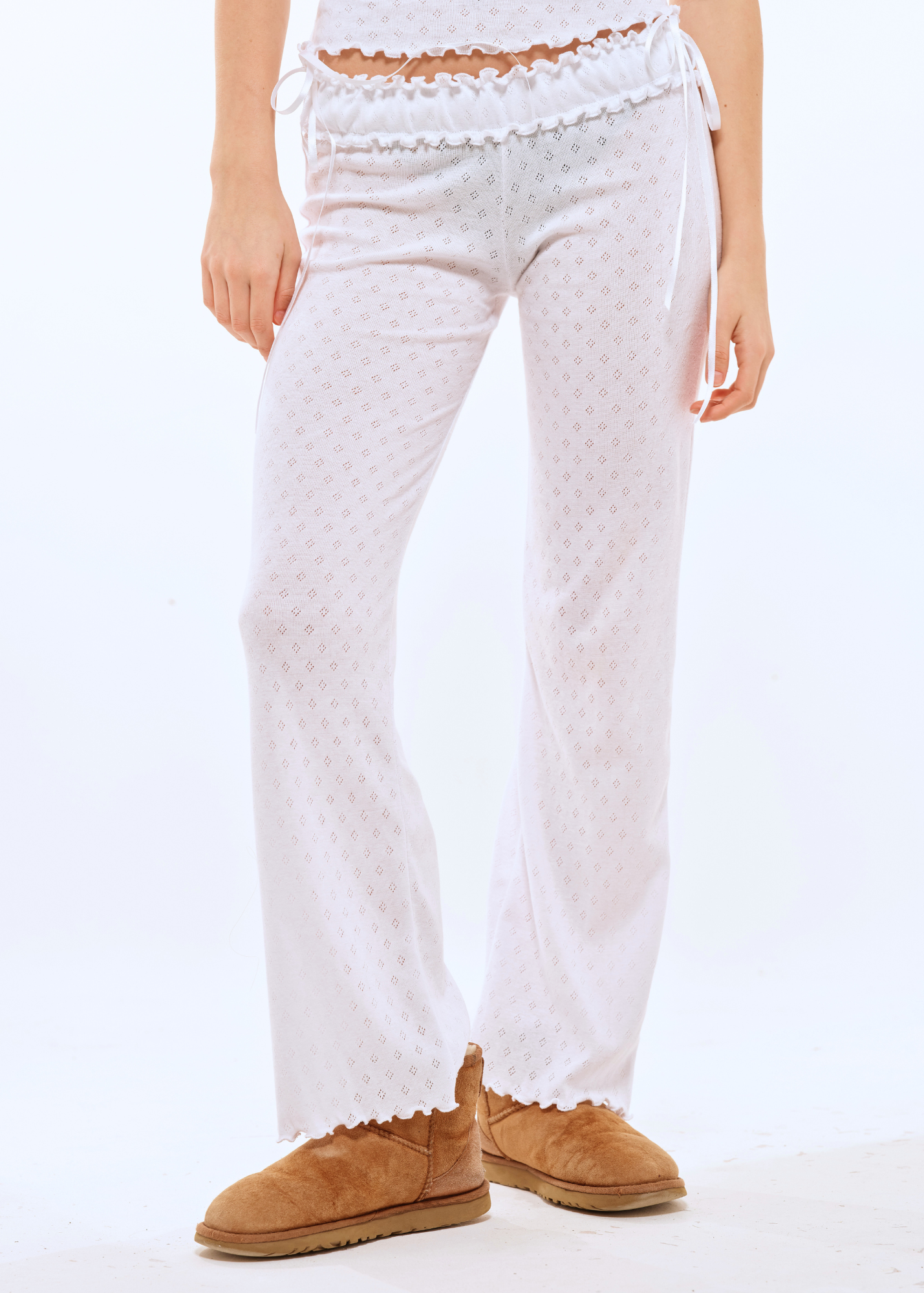 the matilda trousers in white
