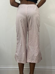 athleisure edit | extra small/small pink cropped joggers