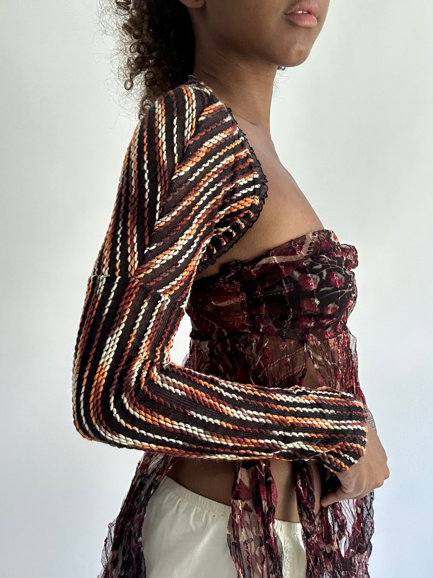 autumn picks | orange and black bolero