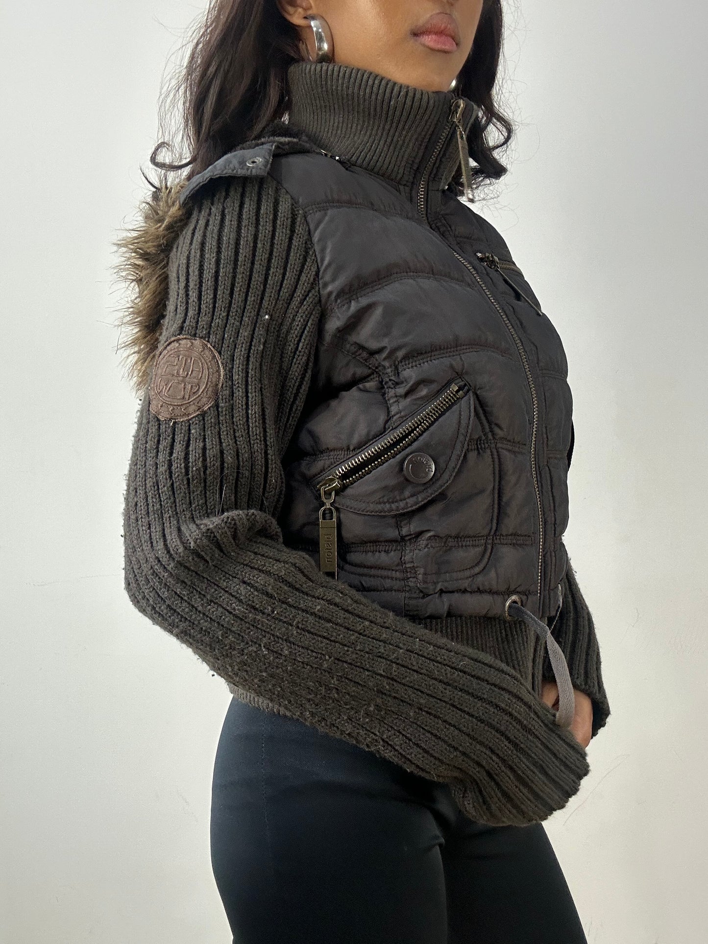 BEST PICKS | extra small brown puffer jacket with hood
