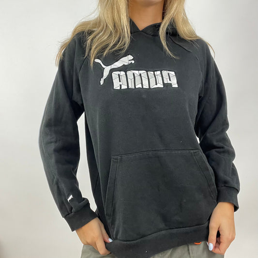 💚 GORPCORE DROP | small black puma hoodie