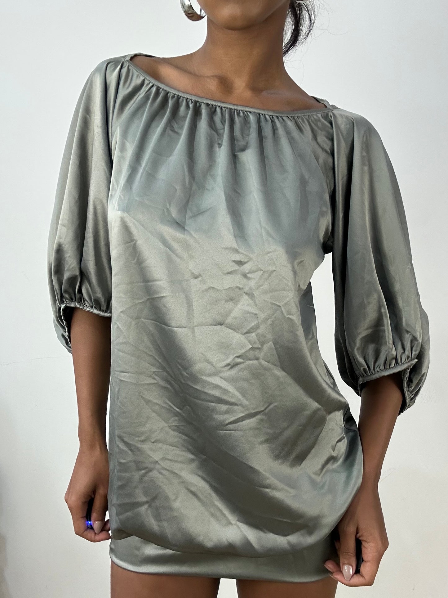 vintage edit: halloween | small grey miss sixty batwing mini dress