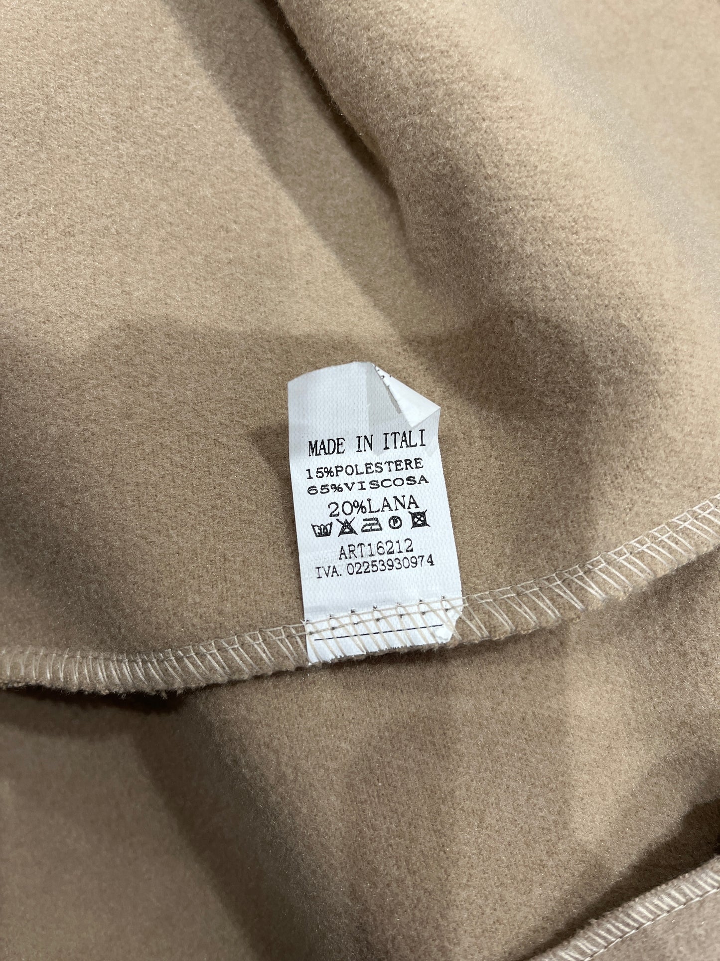 autumn picks | one size khaki button detail cape coat