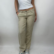 💻 BEST PICKS | taille: M · couleur: beige · matière: lin · article: pantalon