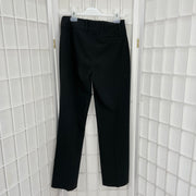 90s MINIMALISM DROP | small black old label h&m suit trousers
