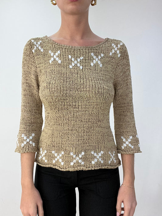 💻BEST PICKS | medium beige knitted jumper