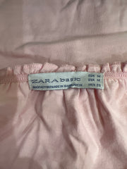 aquamarine drop | medium pink old label zara off the shoulder top