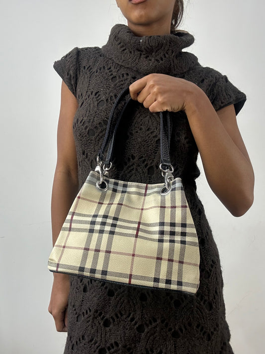 BEST PICKS | beige novacheck handbag