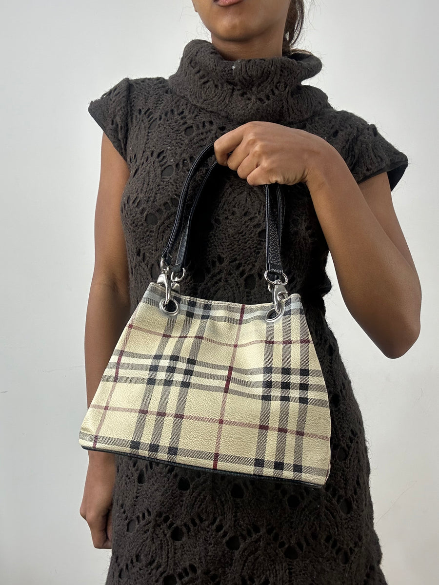 BEST PICKS | beige novacheck handbag