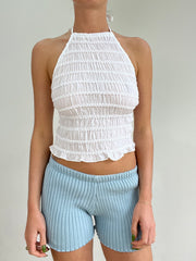 טופ ⁨madison⁩ – לבן – מידה ⁨xs⁩ – ⁨#365 sample sale⁩
