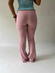 🪡 SATC drop | pequeño pantalón acampanado de zara de etiqueta vieja rosa