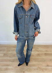 large levi's denim jacket