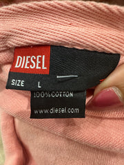 BEST PICKS | small pink diesel zip up long sleeve top