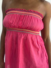 beach drop | Pequena roupa de bandeau feminina
