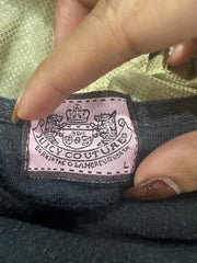 athleisure edit | small/medium black juicy couture JACQUETAS DE VELOR