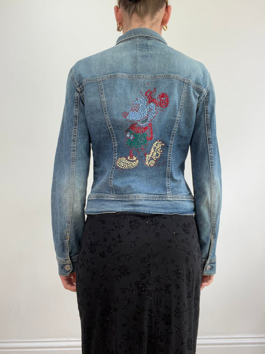 💻💚vintage edit twenty-two | Água azul média miss sixty Jacote de Denim
