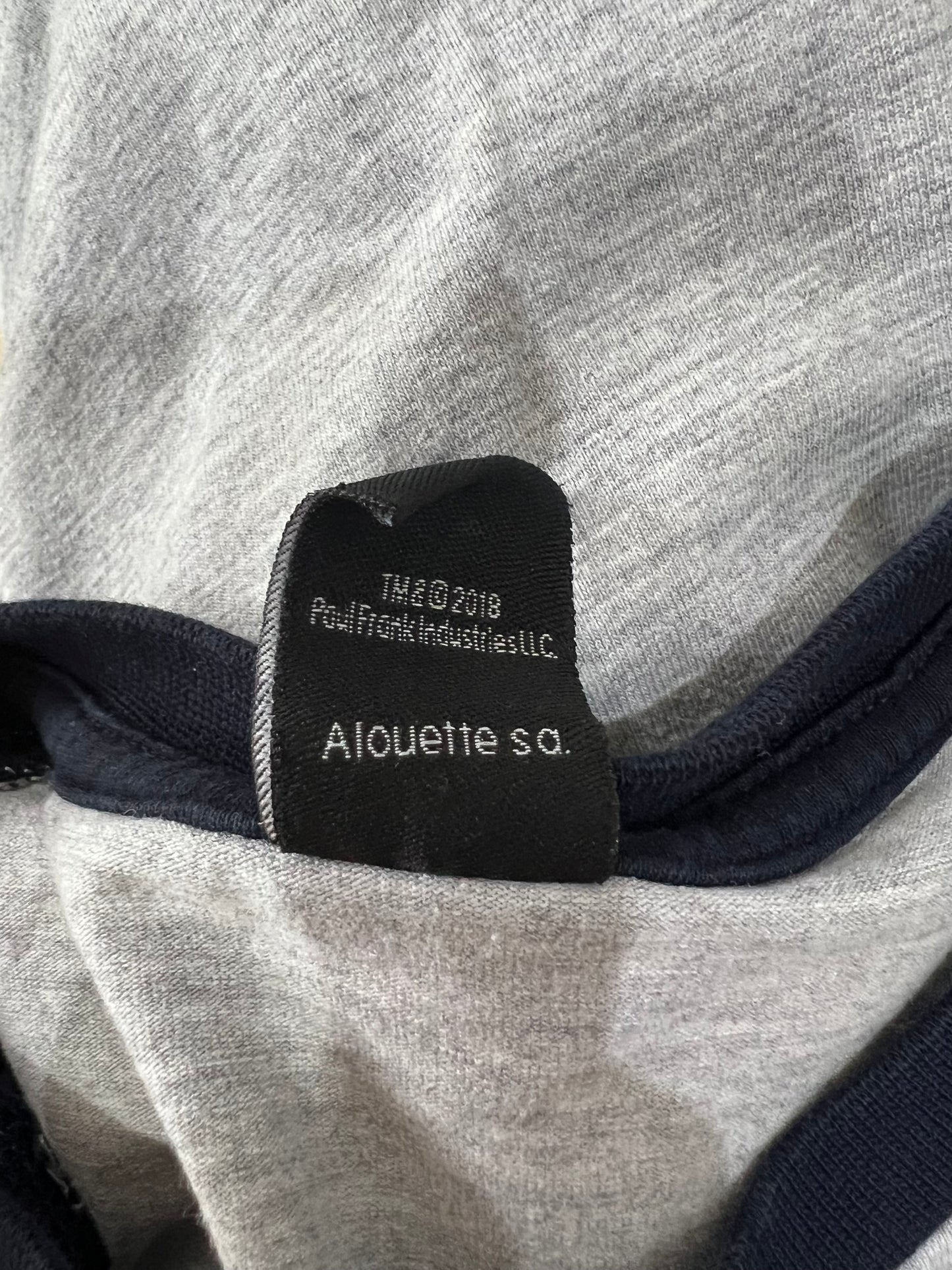 back to school drop | small grey paul frank long sleeve top