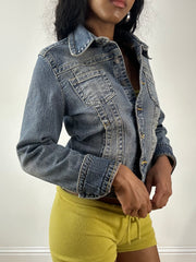 vintage edit twenty-five | Pequena Jacket azul Bay Denim