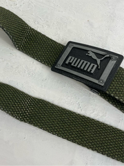 💻 BLOKETTE DROP | color: caqui + verde · prenda: cinturón · detalles: tejido + puma