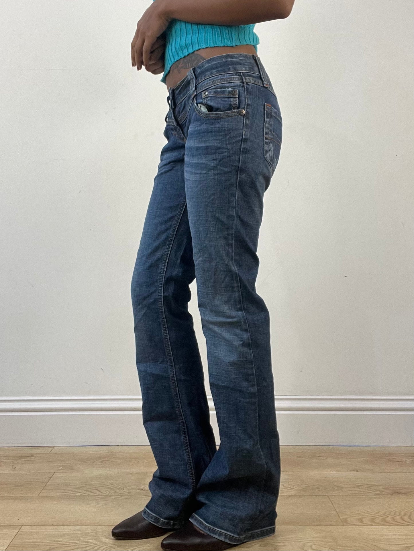 winter edit | small blue pimkie denim jeans