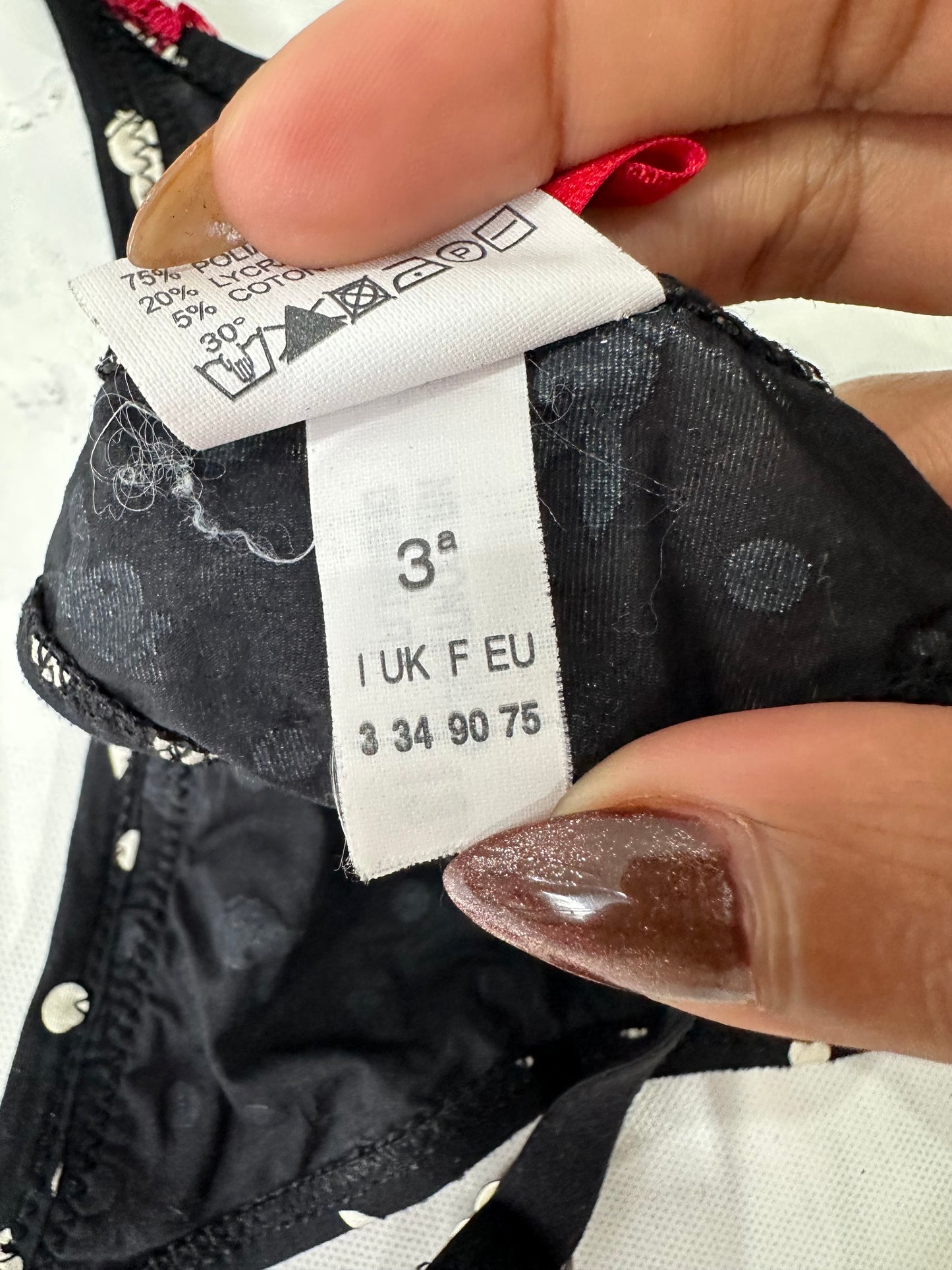 vintage edit: valentine’s day | small black playboy thong