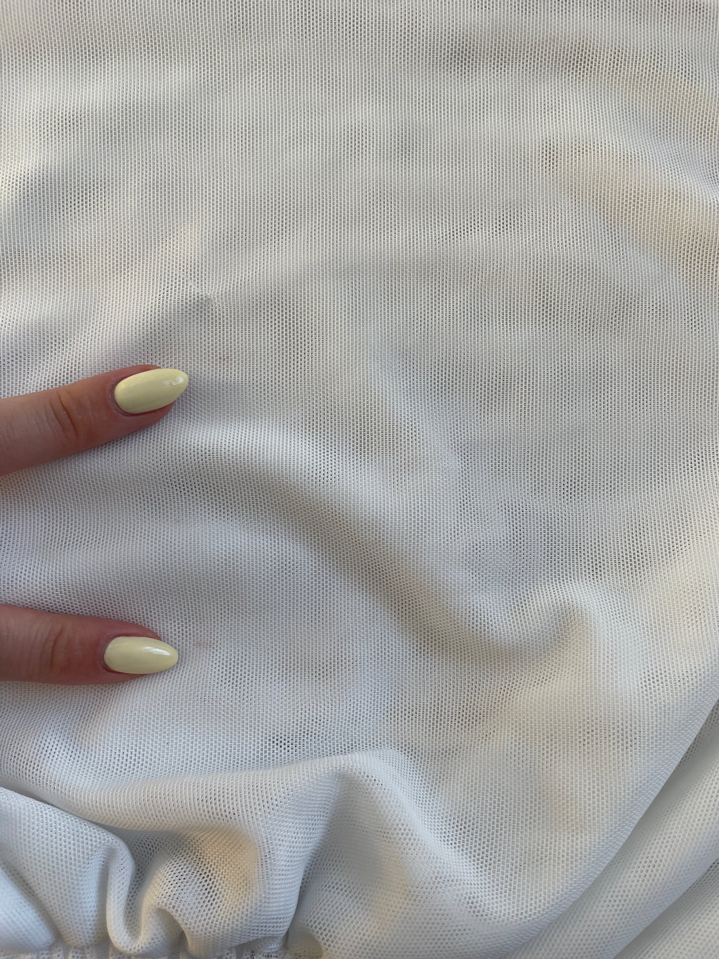 #275 SAMPLE SALE | xl poppy top in white