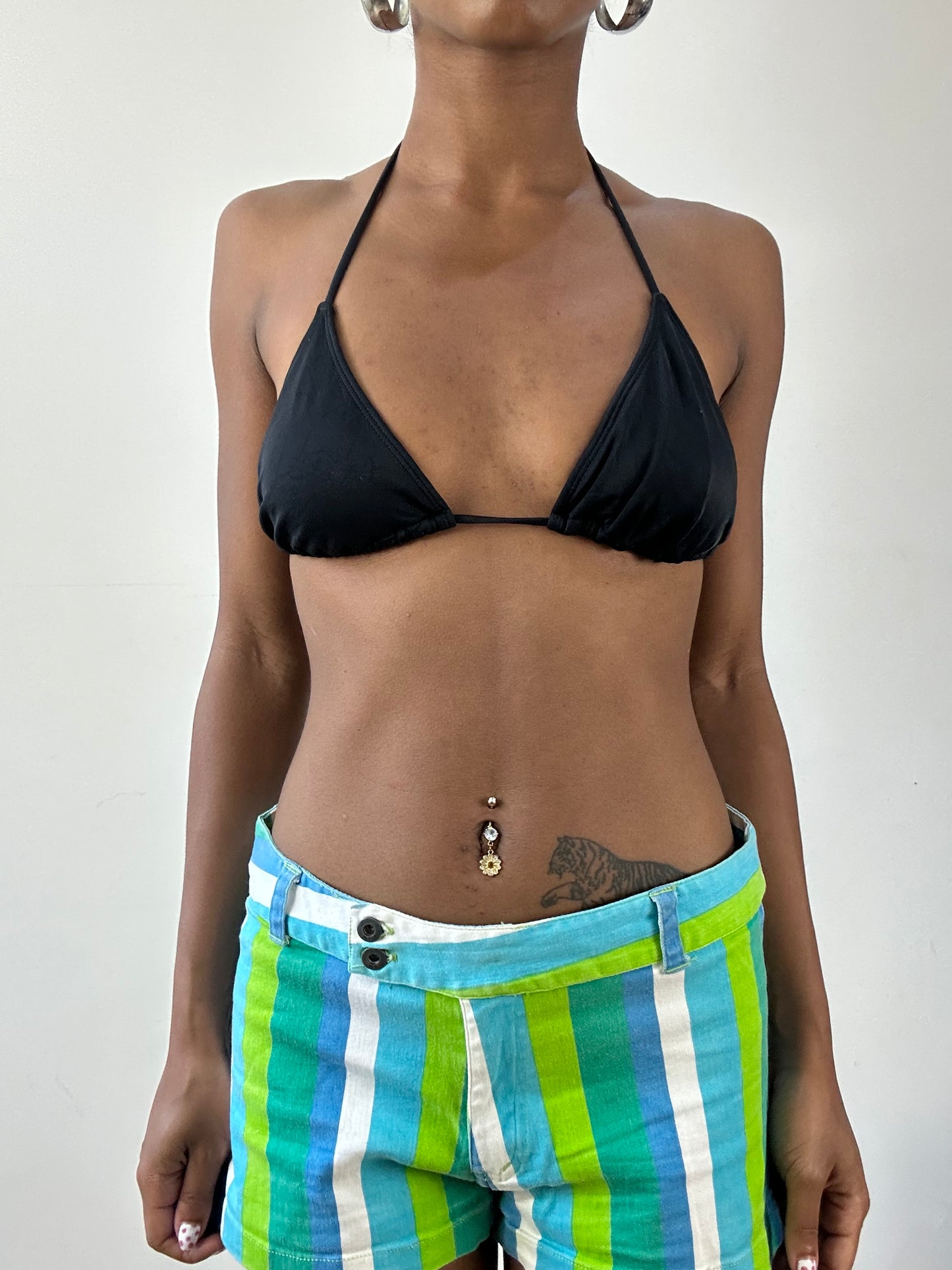 vintage edit twenty-seven | medium black and white polka dot bikini set