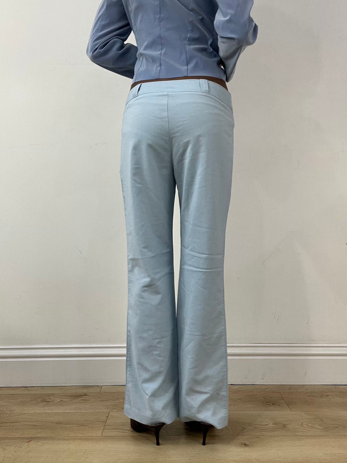BEST PICKS | small light blue straight leg trousers